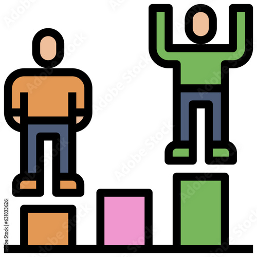 profits line icon,linear,outline,graphic,illustration