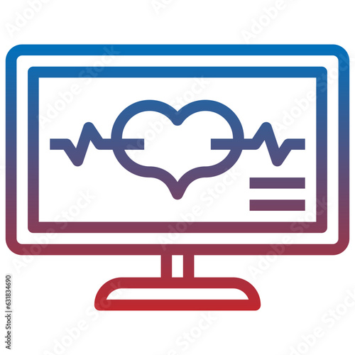 heart line icon,linear,outline,graphic,illustration
