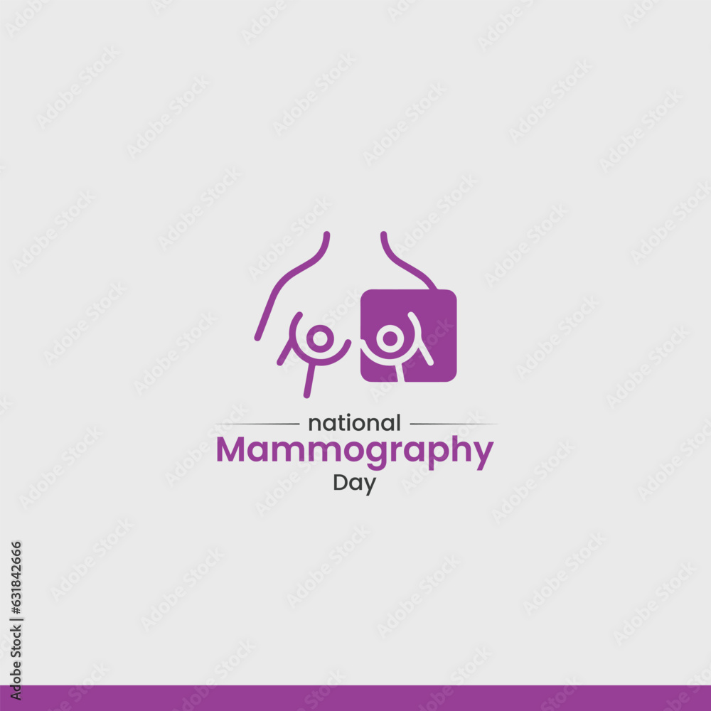 national mammography day. Mammography concept vector illustration. Brest cancer creative concept. national mammography day. Mammography concept vector illustration. Brest cancer creative concept.