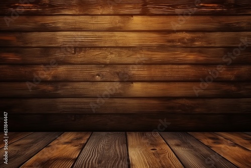 empty wooden background
