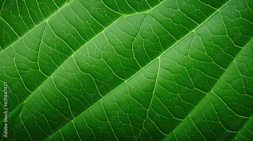 Texture of green leaf. Created with Generative AI technology. Texture of green leaf. Created with Generative AI technology.