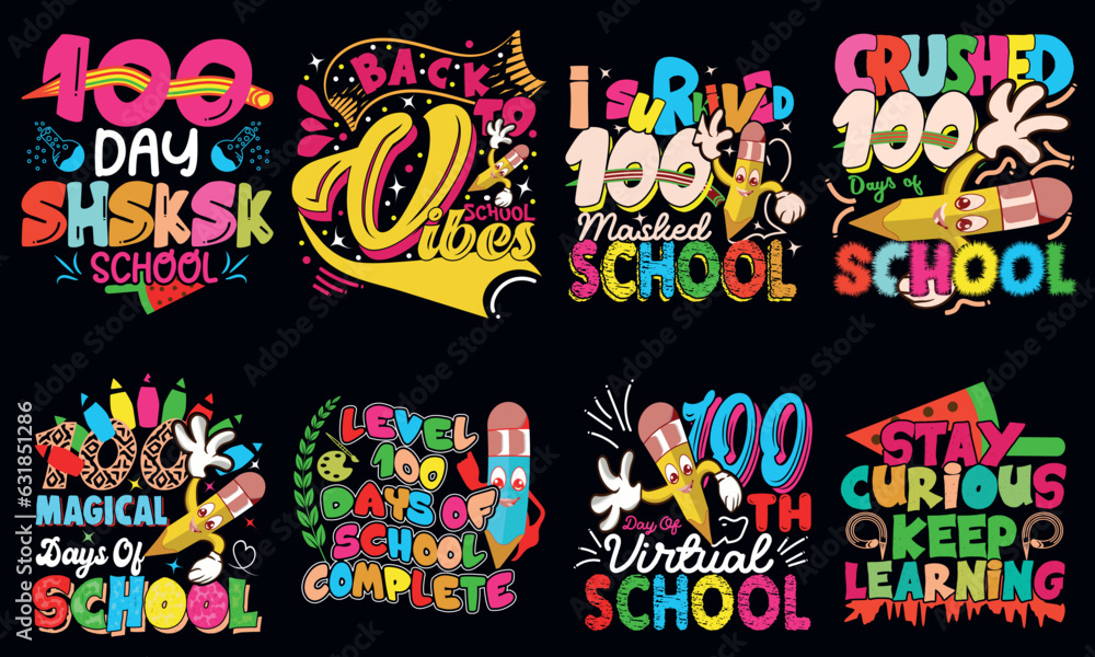 Vector school and education line black icon collection