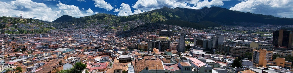 beautiful landscape in Quito