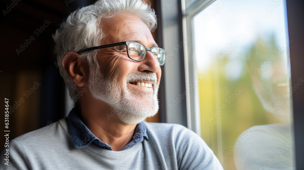 Portrait of an elderly man. Portrait of an elderly man.