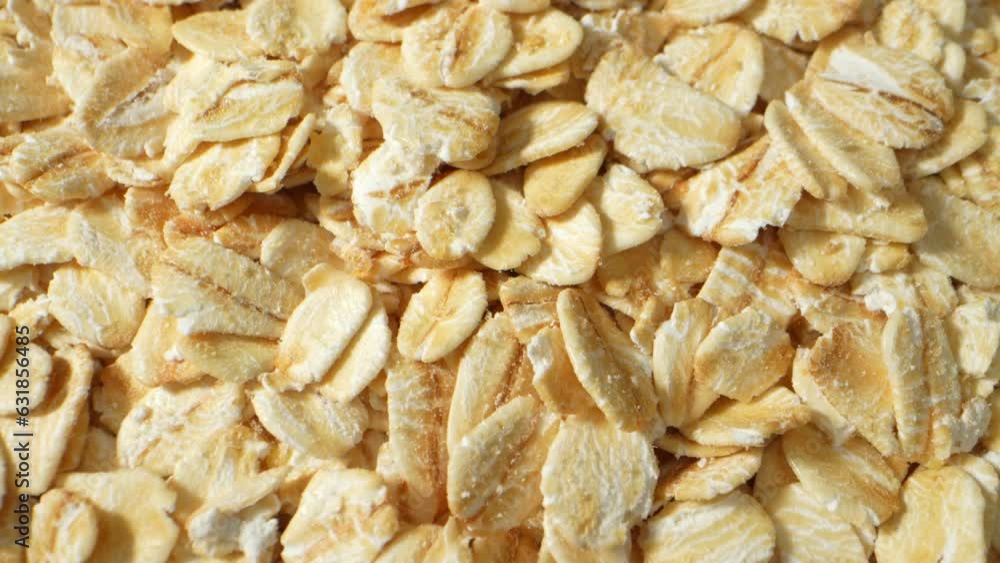 World of rolled oats up close in this macro video. Witness the textures, patterns, and details of these wholesome grains as they undergo transformation, revealing the essence of healthy nutrition.
World of rolled oats up close in this macro video. Witness the textures, patterns, and details of these wholesome grains as they undergo transformation, revealing the essence of healthy nutrition.