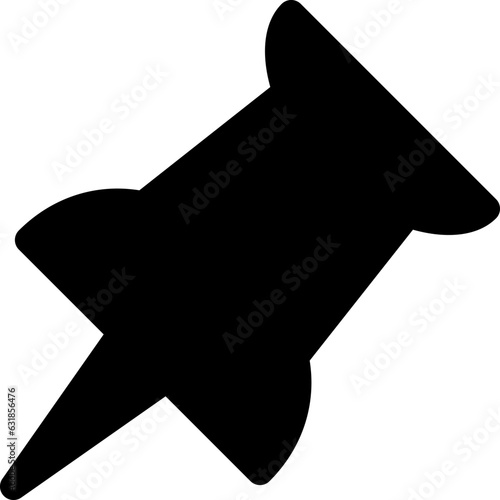 画鋲のアイコン（Push pin）
