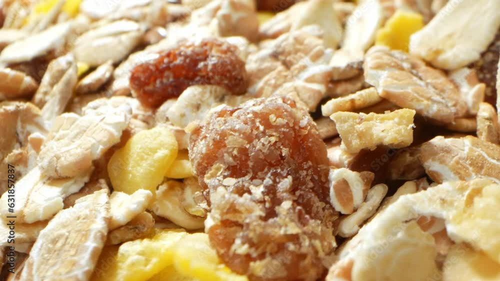 Experience a burst of flavors with our Multi Fruit Muesli macro video. Dive into a vibrant medley of fruits, grains, and textures that create a symphony of taste and nutrition in every bite.
Experience a burst of flavors with our Multi Fruit Muesli macro video. Dive into a vibrant medley of fruits, grains, and textures that create a symphony of taste and nutrition in every bite.