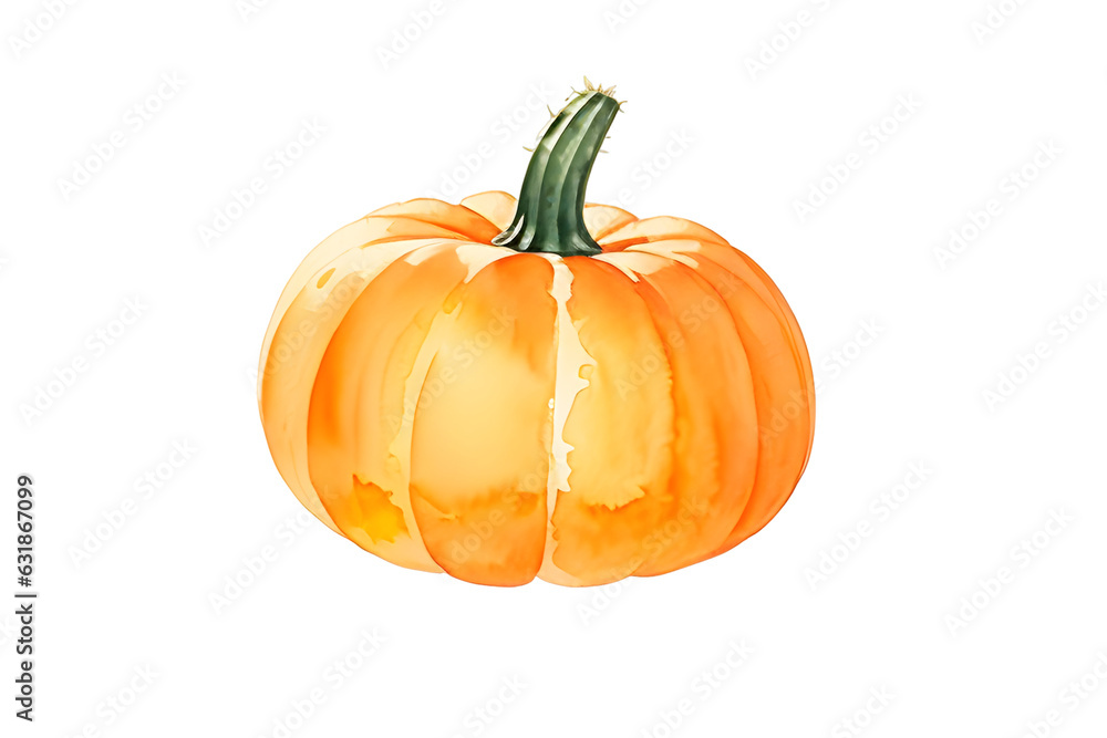 Obraz premium pumpkin isolated on white