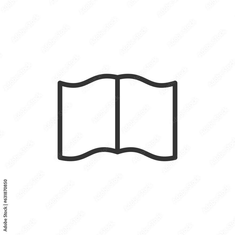 Book icon. Textbook symbol modern, simple, vector, icon for website design, mobile app, ui. Vector Illustration Book icon. Textbook symbol modern, simple, vector, icon for website design, mobile app, ui. Vector Illustration