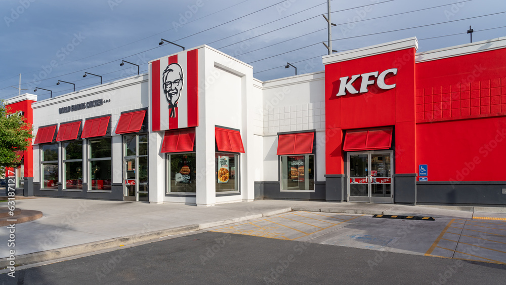 World's First KFC (Kentucky Fried Chicken) restaurant in Salt Lake City