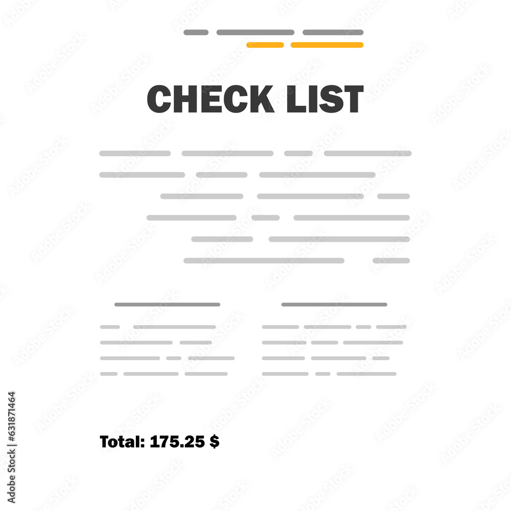 check-list-in-flat-style-stock-illustration-adobe-stock