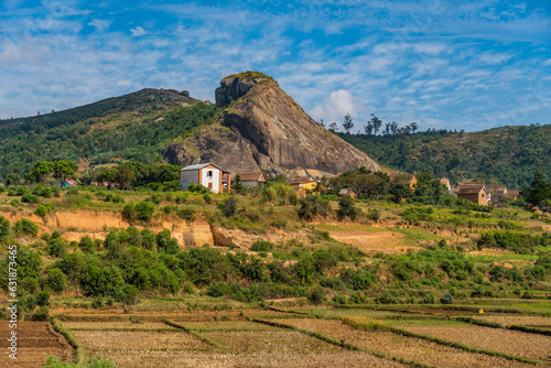 Panoramic view of Madagascar landscape at Andasibe