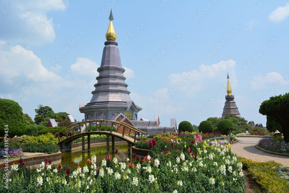Naklejka premium Thailand temples