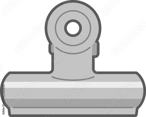 目玉クリップのイラスト（clip）