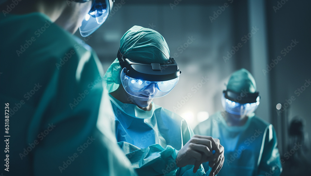 surgeons in masks are conducting an operation, surgeons in masks are conducting an operation,