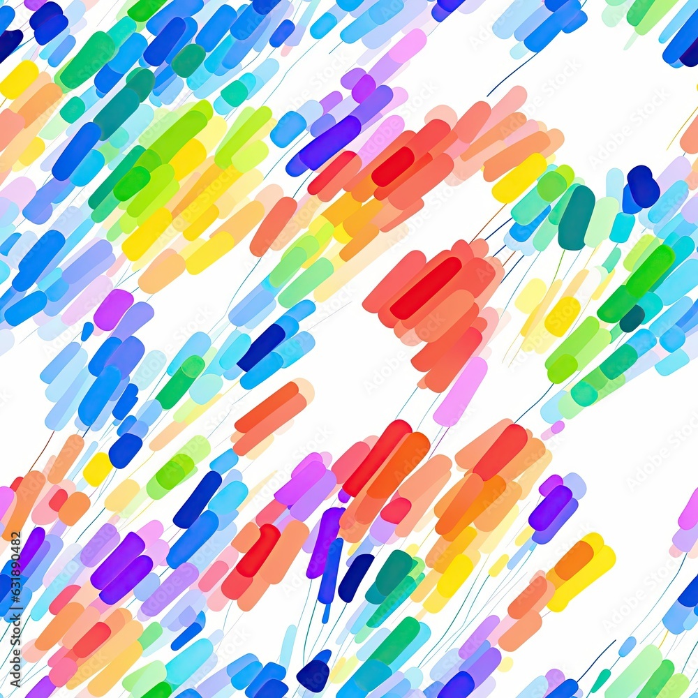 Abstract colored seamless pattern. AI generated. Abstract colored seamless pattern. AI generated.