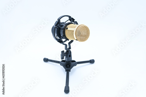 Obraz na płótnie desktop microphone, for bloggers w salonie