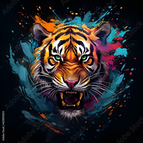 Splash art of a tiger © toomi123
