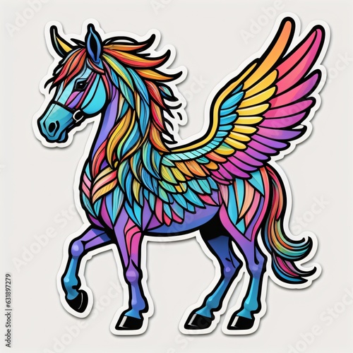 Pegasus animals are very cute. generative AI