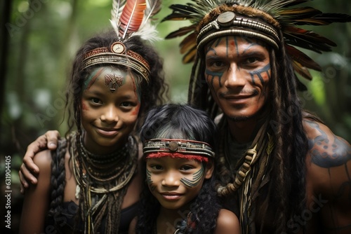 Indigenous Dessana People from the Brazilian Amazon. © Usmanify