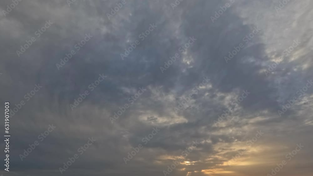 timelapse of the sky of nice sunset overcast clouds for weather forecast timelapse of the sky of nice sunset overcast clouds for weather forecast