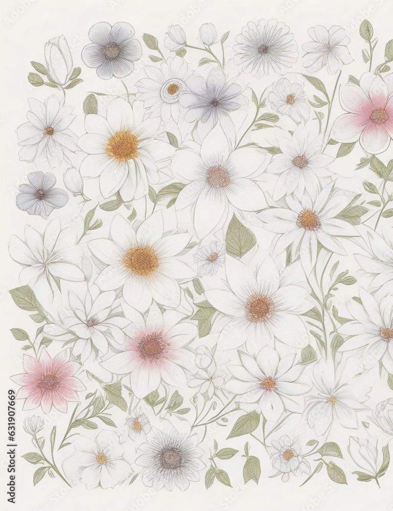 floral background floral background