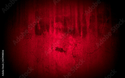 Old wall texture cement black red background abstract dark color design are light with white gradient background.