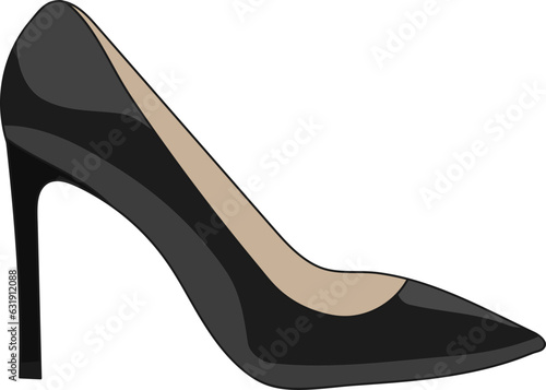 여성 구두 벡터 일러스트