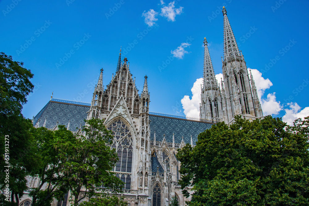 Obraz premium notre dame de city