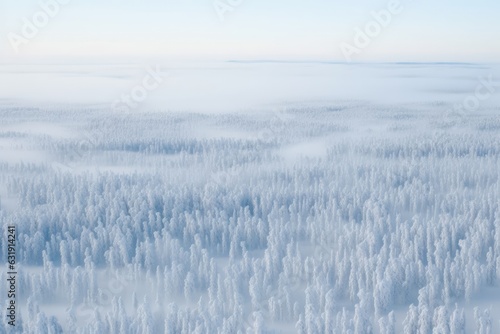 Finland's gorgeous Lapland winter. Generative AI