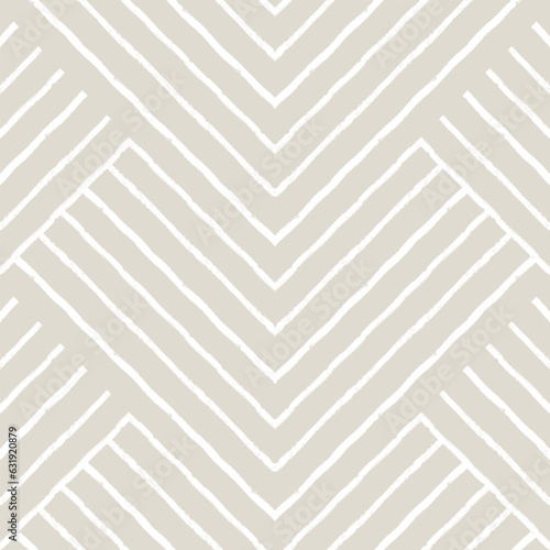 Geometric Minimalist Line Pattern. Nude Aesthetic Contemporary Seamless Vector Background.