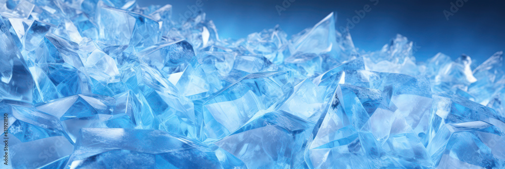 Minimalistic blue ice texture with delicate geometric shapes Minimalistic blue ice texture with delicate geometric shapes