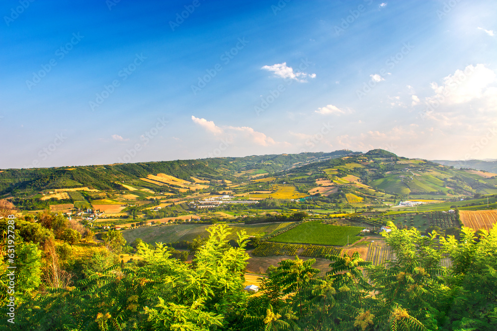 Obraz premium Lanscape in Italy, Marche