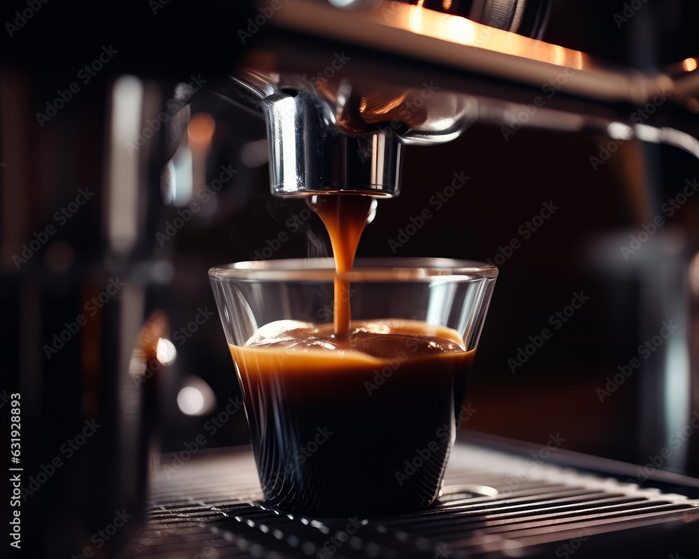 A cup of coffee being filled with liquid. Steaming cup of freshly brewed coffee being poured A cup of coffee being filled with liquid. Steaming cup of freshly brewed coffee being poured