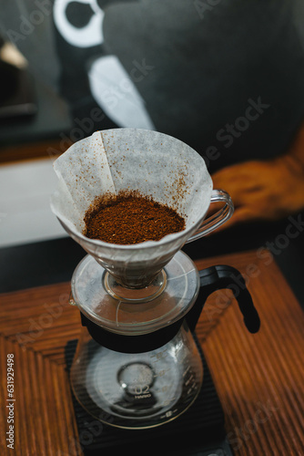 Pour over coffee