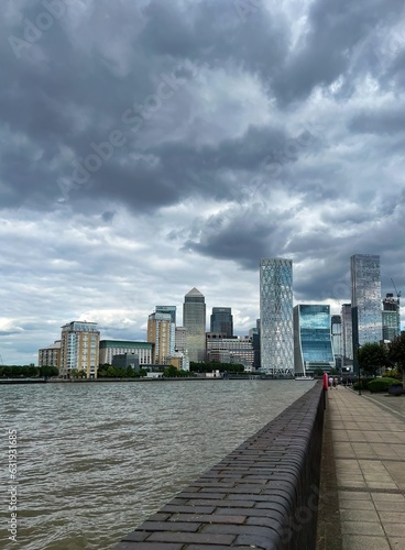 Canary Wharf Storm © Variety of Snaps
