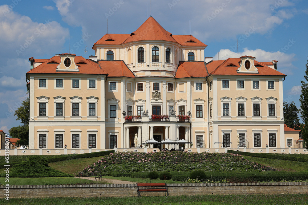 Baroque chateau Liblice in Central Bohemia