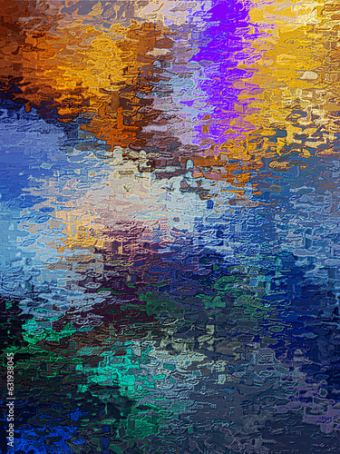 color abstraction for desktop screensavers and background