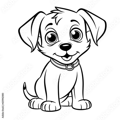 Dog coloring pages Png