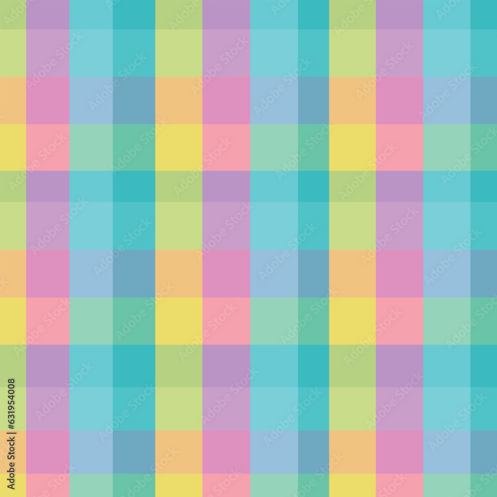 Pink yellow tosca tartan seamless pattern background from a variety squares Pink yellow tosca tartan seamless pattern background from a variety squares