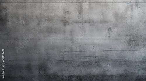 Grunge Concrete Background A CloseUp of a Textured Gray Cement Surface with Horizontal Lines AI Generative