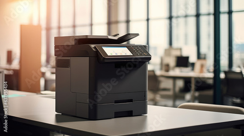 A modern photocopier in the office environment