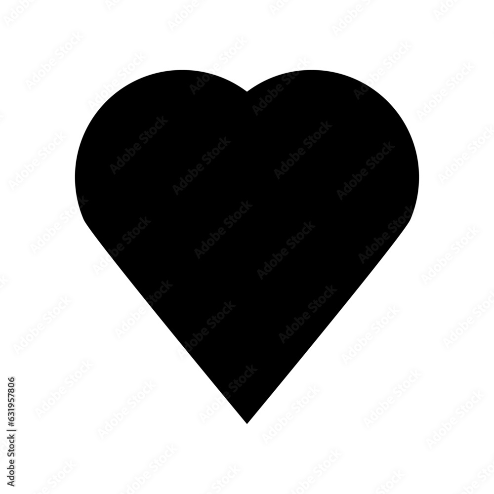 Black heart on white background. linear heart icon. Vector illustration. Eps 10. Black heart on white background. linear heart icon. Vector illustration. Eps 10.