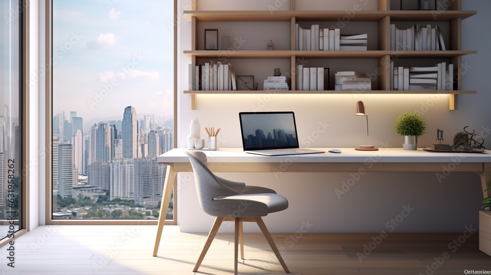 sleek minimalist home office interior sleek minimalist home office interior