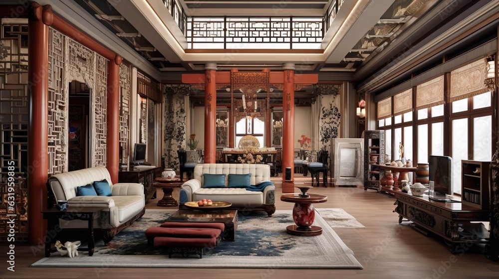 Collaboration between Korean traditional royal hanok luxury interior ...