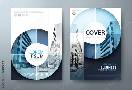 Annual report brochure flyer design, Leaflet presentation, book cover templates, layout in A4 size.