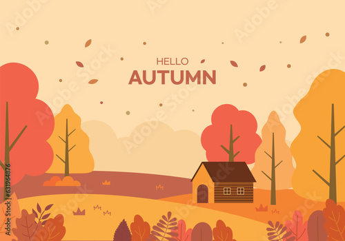 autumn background illustration