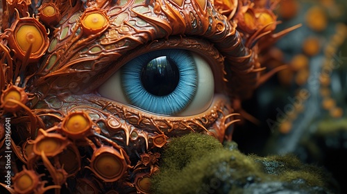 Malevolent Gaze An Evil Eye Closeup Sinister Stare Capturing Evil Eyes Up Close © rohit
