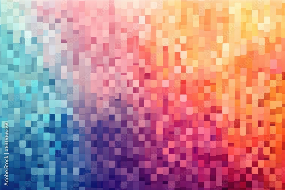 color gradient pixel pattern mosaic color gradient pixel pattern mosaic