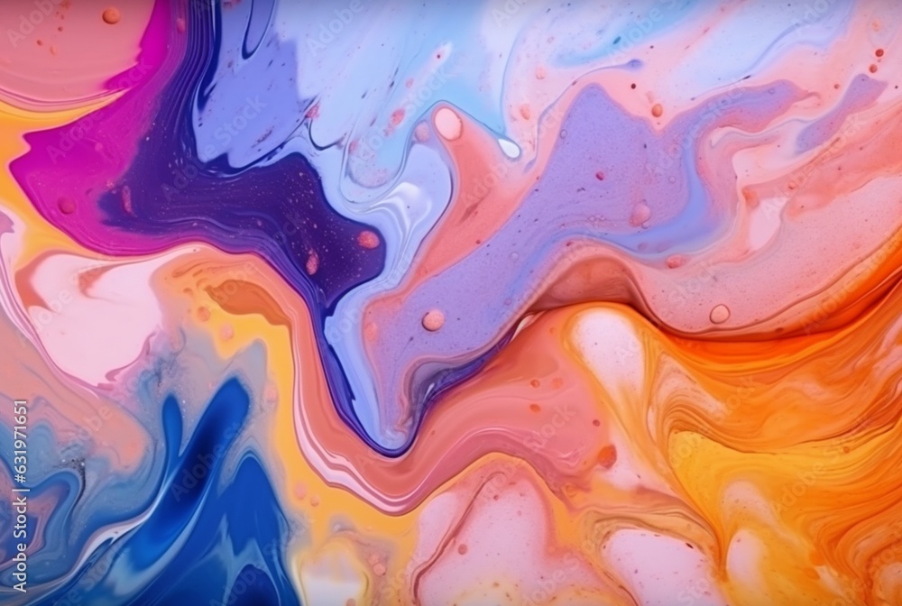 swirls of multicolore marble,liquid marble texture. generative ai swirls of multicolore marble,liquid marble texture. generative ai